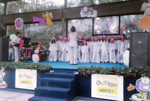 Apresentação Natal Solidário empresa NET TV Parque Ibirapuera