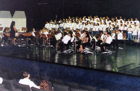 Concerto Banda Jovem do Estado no Memorial da América Latina